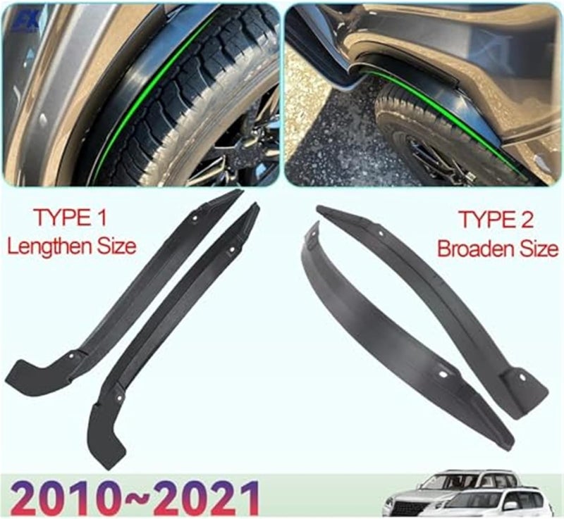 Wivplex Rear Wheel Arch Flare for Toyota Land Cruiser Prado - Image 4