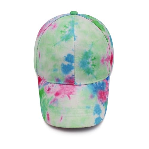 VRITRAZ Cotton Comfortable Adult Caps for Women (Smoke Green) - Image 5