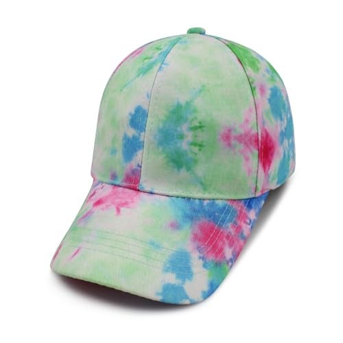 VRITRAZ Cotton Comfortable Adult Caps for Women (Smoke Green) - Image 2