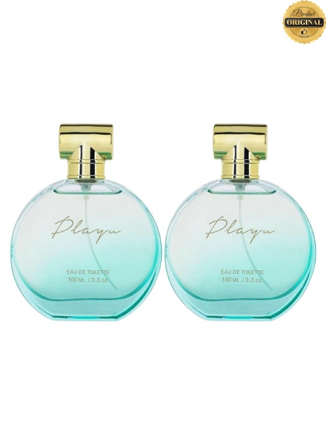 بلايا 2 قطع عطر بلايا 100 مل - Image 1