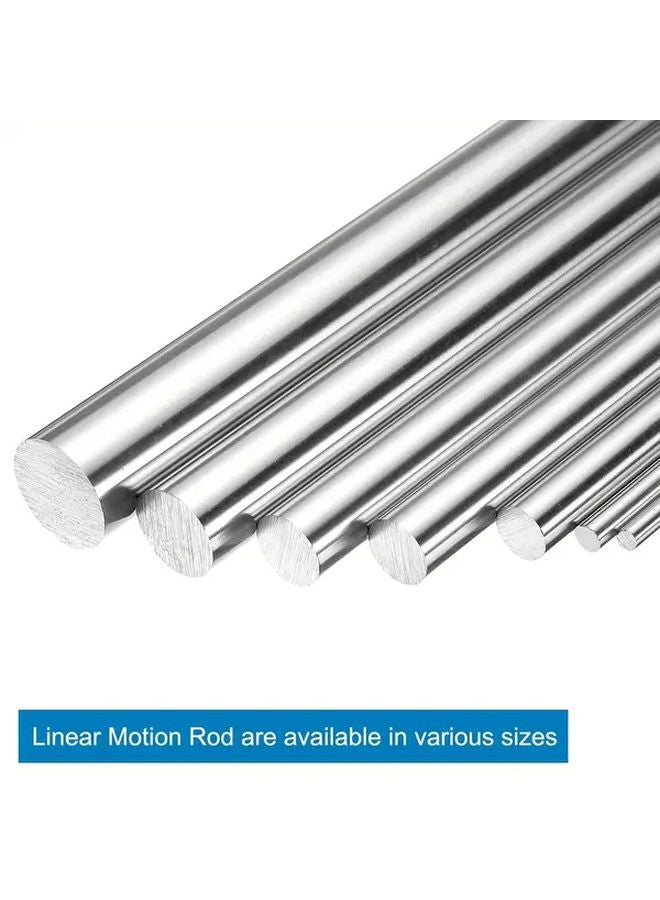 Dual Row Linear Bearing 2 Pcs Chrome Plated Steel Guide Rail High Load Capacity - Image 3