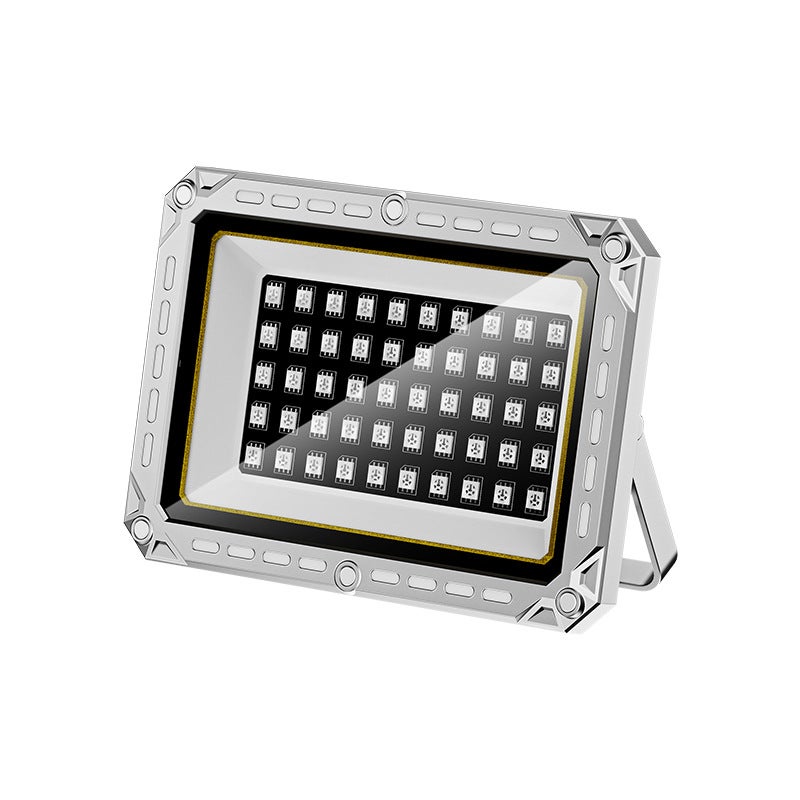 القرش المبتسم مصباح تخييم LED محمول مع إضاءة RGB وقابل للشحن - إضاءة خارجية - Image 1