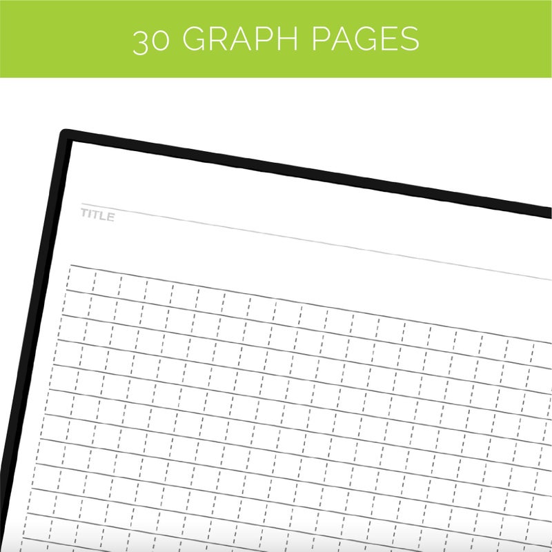 Rocketbook Matrix Smart Reusable Graph Paper Notebook, Digitally Connected, Isometric Notebook, Letter Size 8.5x11, Black - Image 2