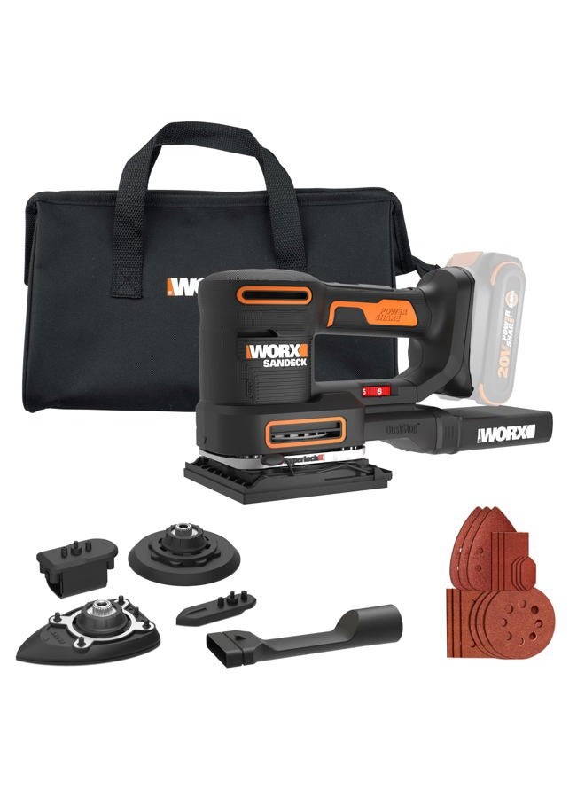 WORX WX820L.9 20V Mult-Sander, Bare Tool Only - Image 1