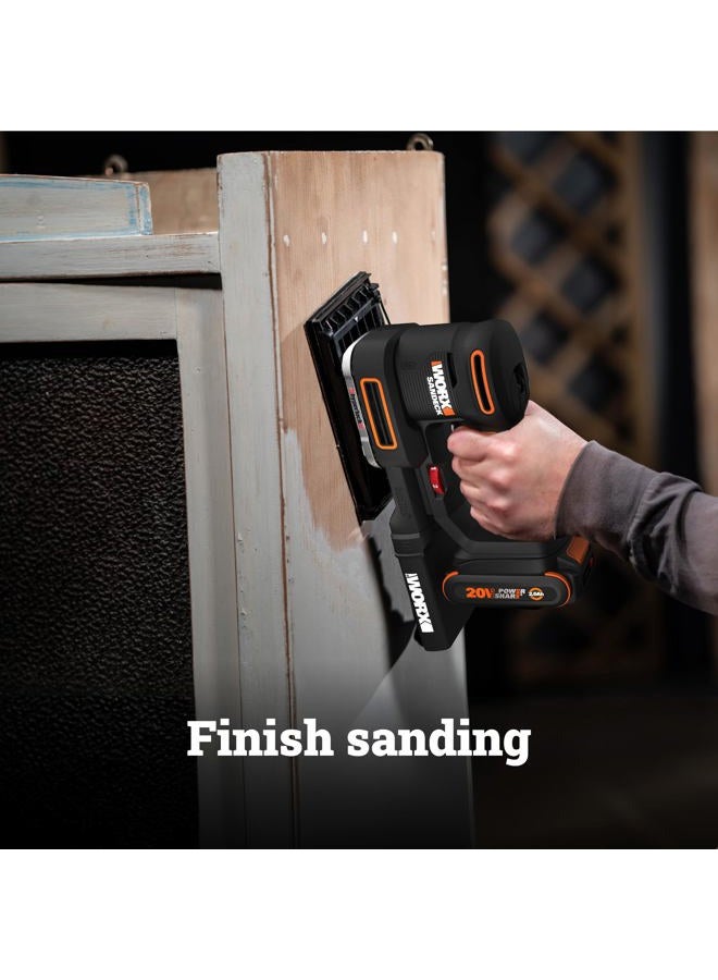 WORX WX820L.9 20V Mult-Sander, Bare Tool Only - Image 2