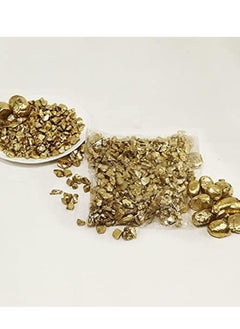 Generic Golden slips for decoration in different sizes, 1500 grams 