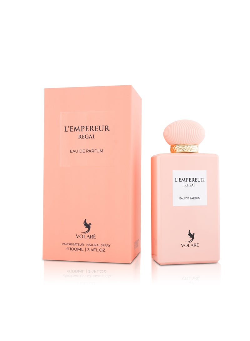 فولاري L’Empereur Regal عطر للنساء، 100 مل – زهري فاكهي بتوت الكرانبيري، أزاليا وخشب أرز فرجينيا - Image 1
