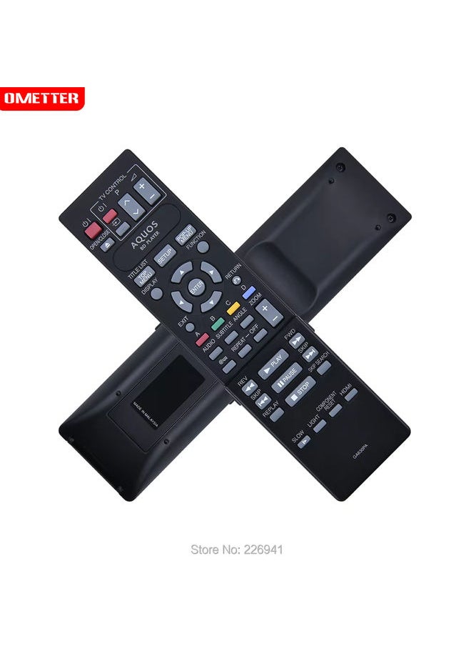 OMETTER - Remote control use for Sharp blu-ray player dvd use for AGA630PA GA631PA FOR SHARP TV AQUOS BD PLAYER remoto controller controle - Image 1