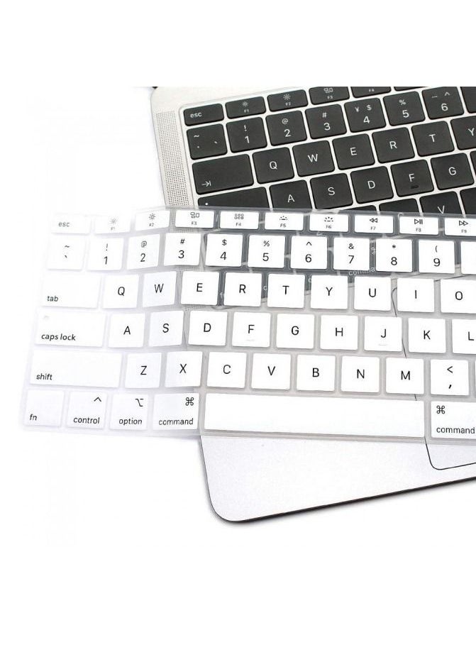 CATANES 3-Piece Keyboard Cover Skin For MacBook Air 13 inch A1932 2018-2019 Release with Retina Display  - Image 3