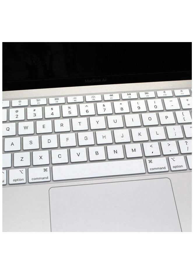CATANES 3-Piece Keyboard Cover Skin For MacBook Air 13 inch A1932 2018-2019 Release with Retina Display  - Image 5