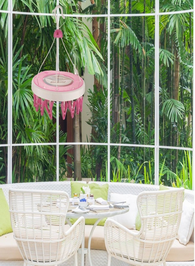 YUIOP - Pushpa Smart Plastic Cloth Drying Hanger - Multipurpose Round Clip Hanger, Cloth Clips & Hanger for Drying Clothes (Pink, Pushpa 24 Clips) - Image 5