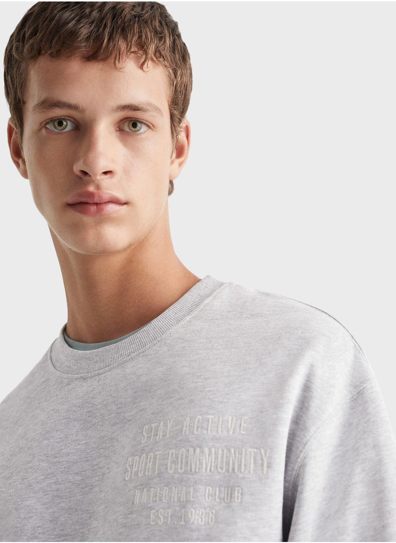 MANGO - Youth Essential Sweatshirt - Image 1
