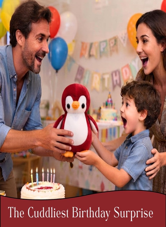 Tickles Red Pingu Penguin Plush Animal Soft Toy for Kids (Size: 20 cm) - Image 2