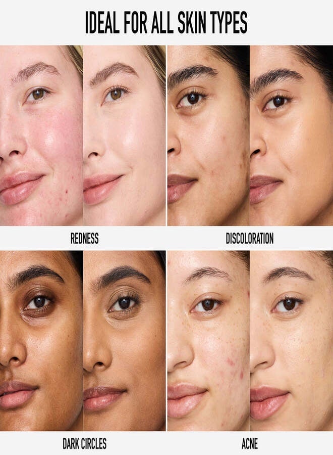 خافي عيوب المعادن السائل الأصلي من bareMinerals - درجة 1W فاتحة | خافي عيوب سائل معدني مرطب ومفتح للبشرة بتغطية قابلة للبناء ولمسة نهائية طبيعية مشرقة - 6 مل - Image 5