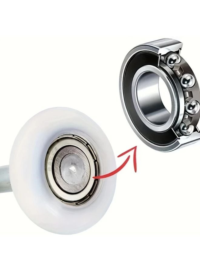 4 Inch Long Garage Door Roller 10pcs 2 Inch Track 11 Ball Bearing High Strength - Image 2