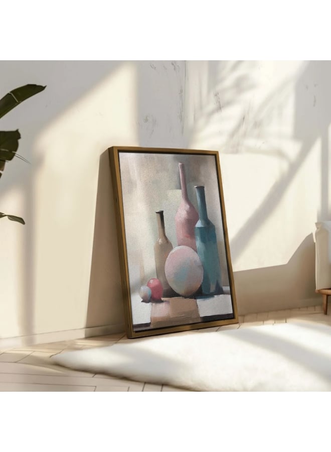 Home Gallery Painting various bottles ball table framed wall art 120x80 - Image 1