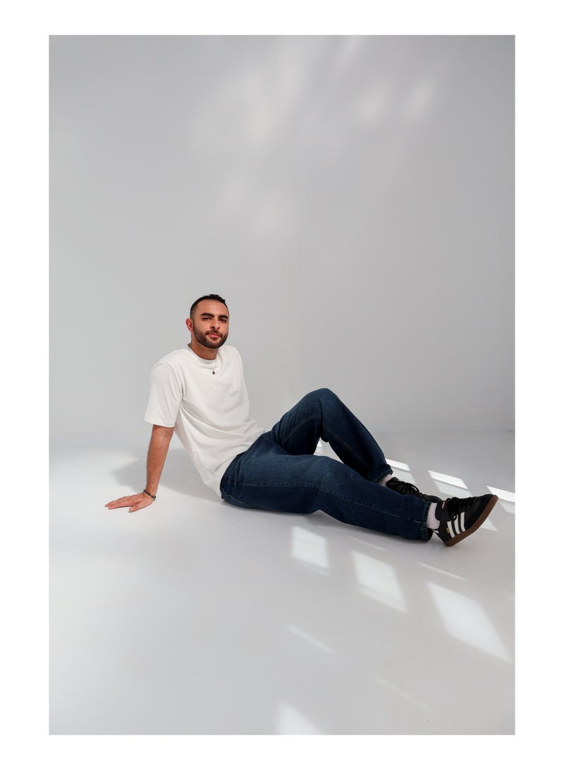 Pavo Navy Blue Straight leg Men jeans - Image 2