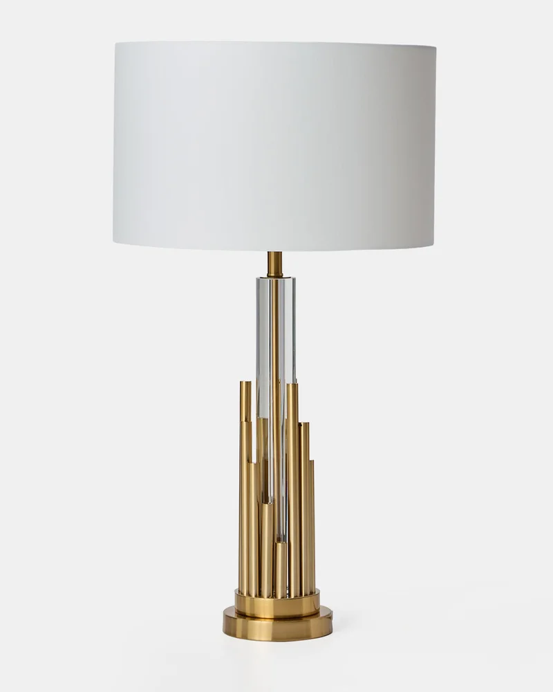 Redtag Gold Metal Table Lamp 75 Cm