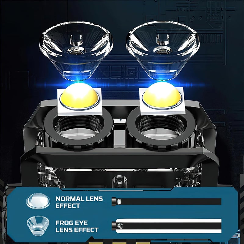 Pivdo Pivdo EDC Flashlight Mini 1000 Lumens Small Torch COB LED Light Rechargeable USB Pocket Keychain with Magnetic Base Powerful Camping Key Chain Spinner Torch Compact Size for Everyday Carry  - Image 4