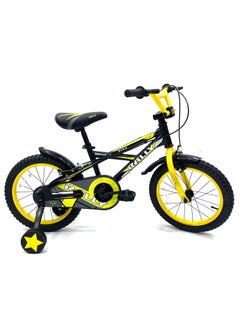RALLY BICYCLE RALLY BICYCLE, Kids bike, 16-JK-2323, for 4-7 Years old with training wheels, Bell, Chain cover  - Image 1