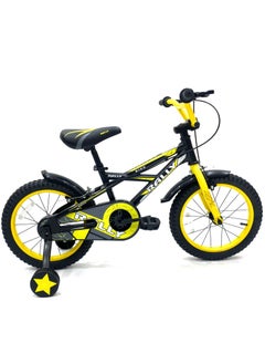 RALLY BICYCLE RALLY BICYCLE, Kids bike, 16-JK-2323, for 4-7 Years old with training wheels, Bell, Chain cover  - Image 2