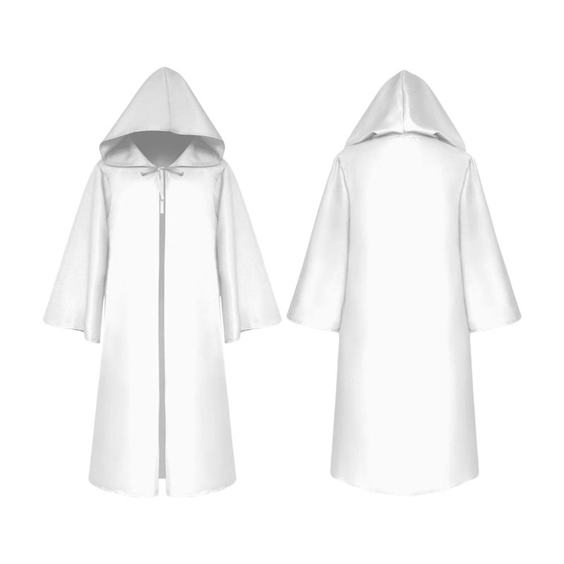 Halloween Hooded Cloak Unisex Kids Children Cape Role Cosplay Long Cloak Gothic Costumes Outwear Solid Medieval Cloak Halloween Party Prop - Image 1