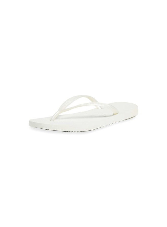 Havaianas Womens Slim Flip Flop Thong Slipper, Color White, Size 42/43 EU - Image 1