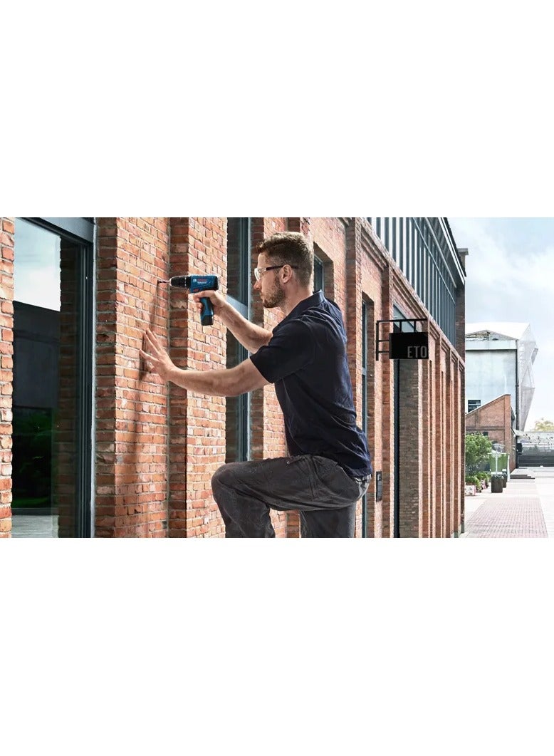 بوش شنيور دقاق لاسلكي ببطاريتين ليثيوم أيون 12 فولت 1.5 أمبير - بوش GSB 120-LI - اتجاهين (يمين/شمال) - Image 3