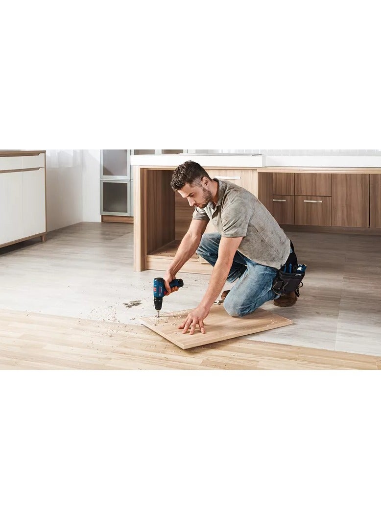 بوش شنيور دقاق لاسلكي ببطاريتين ليثيوم أيون 12 فولت 1.5 أمبير - بوش GSB 120-LI - اتجاهين (يمين/شمال) - Image 5