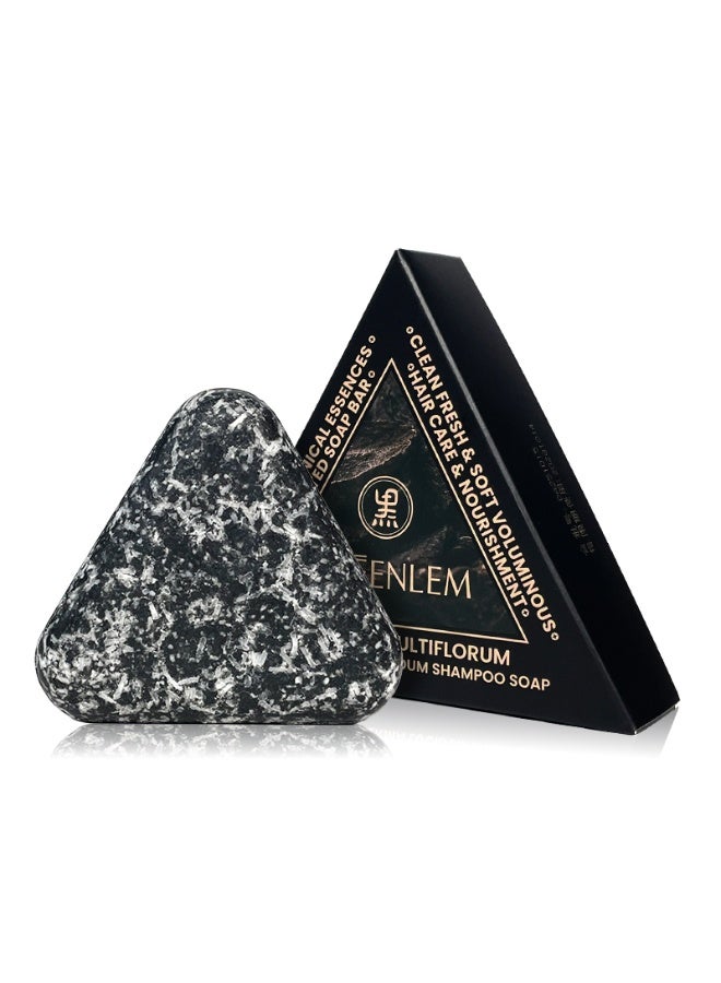 GreenLem Polygonum Multiflorum Shampoo Soap Usman Grass Hair Strengthening Anti-Hair Loss Genuine for Effective Hair Wash Oil - Image 1