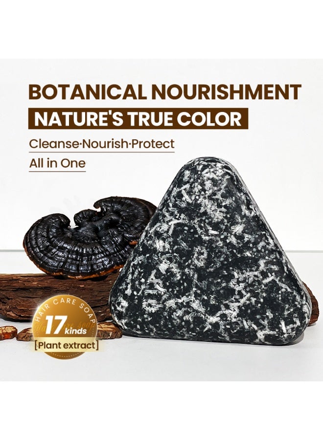GreenLem Polygonum Multiflorum Shampoo Soap Usman Grass Hair Strengthening Anti-Hair Loss Genuine for Effective Hair Wash Oil - Image 4