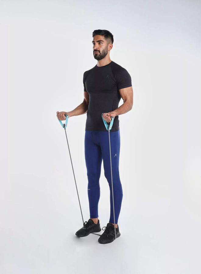 Wizard Men Blue Vent Wizardry Compression Tights - Image 4