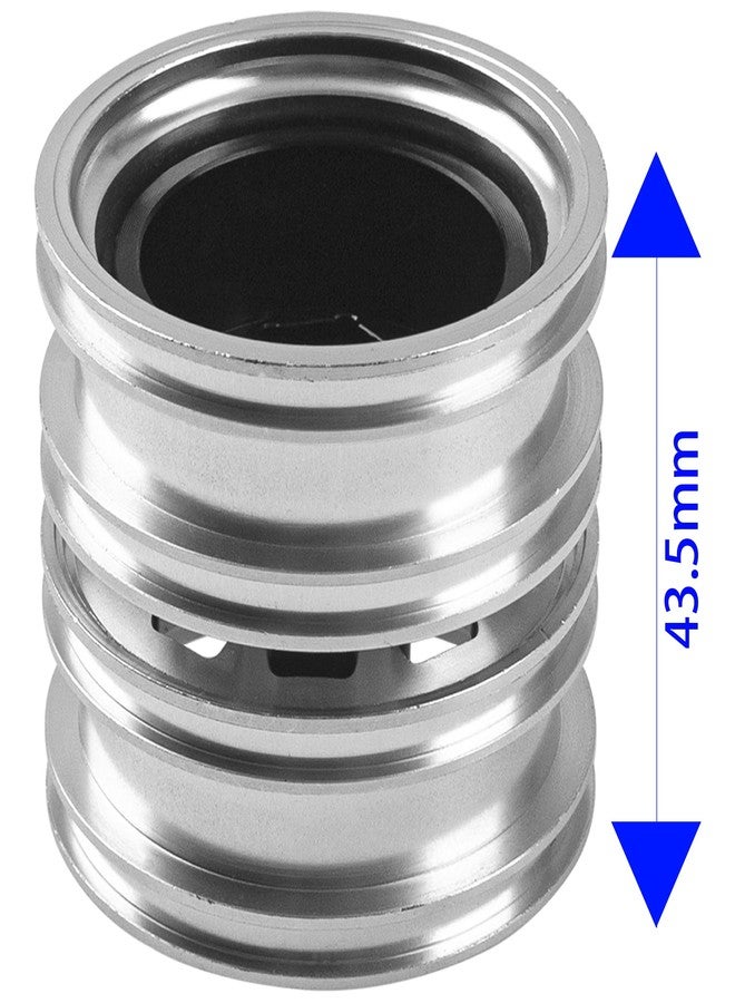 Vgoohobby 2Pcs Vgoohobby Metal Beadlock Rear Wheel Hubs Rims Compatible with 1/14 Tamiya Tractor Truck Climbing Trailer Cargo RC Car Upgrade Parts - Image 5