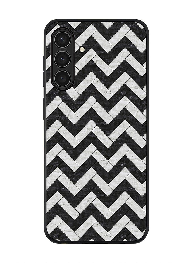 Stylizedd For Samsung Galaxy A17 / A17 4G Case,Slim fit Camera Protection, Shockproof Thin Phone cover  - Chevron Tiles