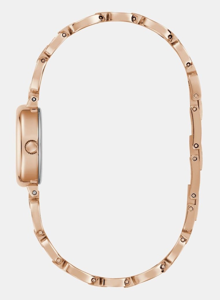 GUESS Ladies Rose Gold Tone Analog Watch - Image 2