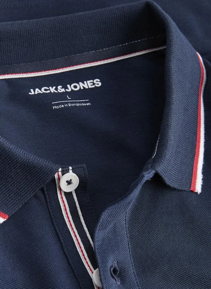 JACK & JONES  Short sleeve Regular fit polo for Men | Best Price UAE