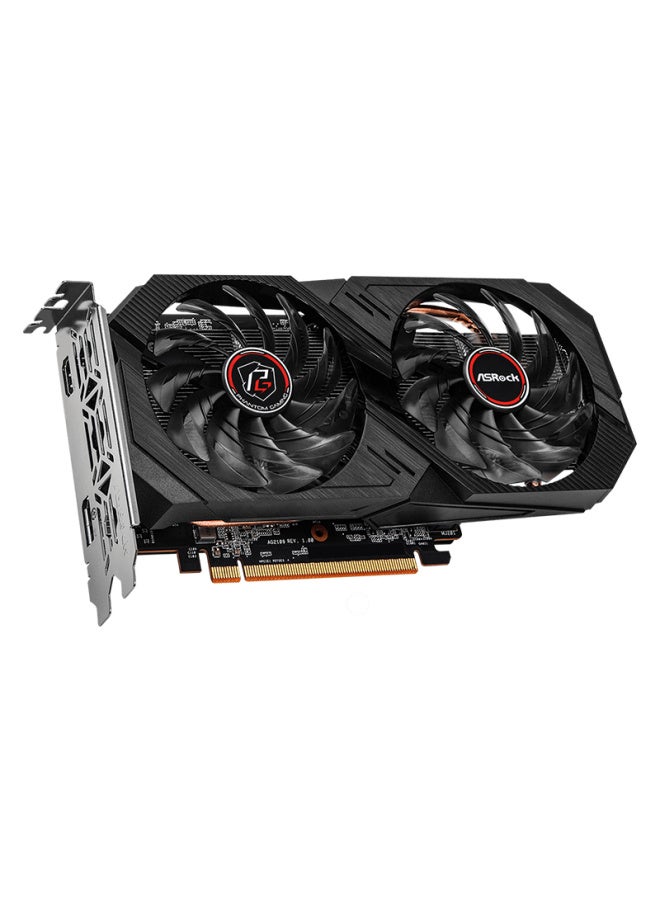 Asrock Amd Radeon Rx 6500 Xt Phantom Gaming D 4gb Oc Gddr6 Gaming Graphics Card - Image 2