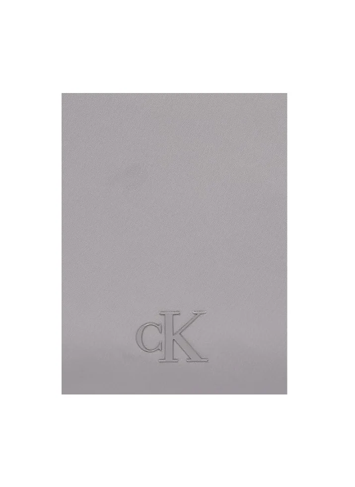 CALVIN KLEIN Calvin Klein Men's Over Webbing Center Zip Backpack Color Titanium