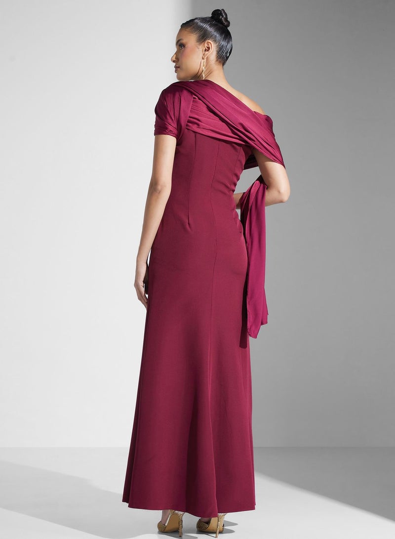Namshi x Asymmetric Formal Dress - Image 2