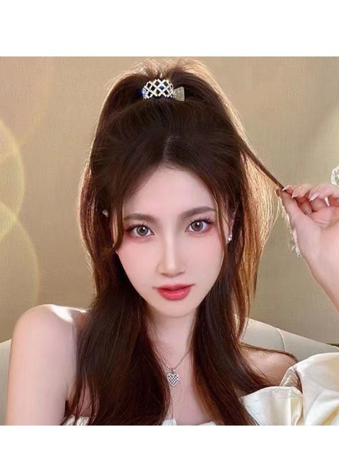 2 Pieces of Durable Alloy Hair Clip Accessories for Women Can Easily Tie Up Your High Ponytail - Image 5