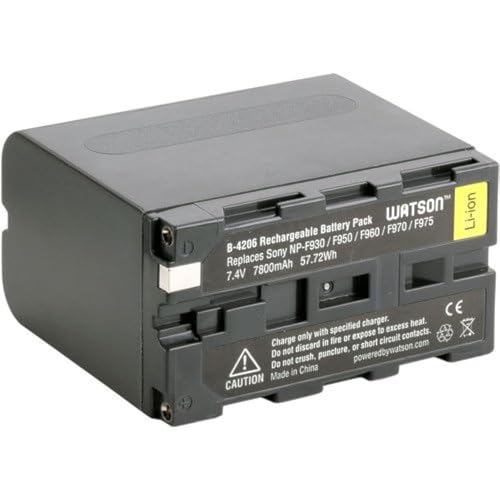Watson NP-F975 Lithium-Ion Battery Pack (7.4V, 7800mAh) - Image 1