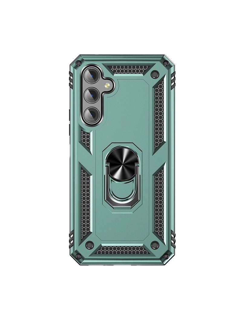 X-level Samsung Galaxy A14 5G/4G Case Cover Accessories Military Grade Shockproof with Anti-scratches Anti-drops Anti-fingerprints Protective Back Cover with Car Mount Magnetic Ring Kickstand - Image 1