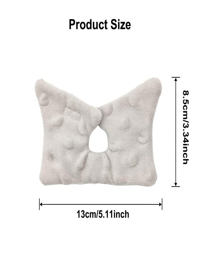 YOIHS Tracheostomy Dressing Pads, 2-Pack Trach Pads, Reusable Trach Tube Covers Buttefly Shape (Grey - Image 2