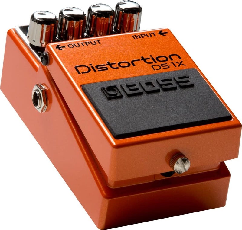 BOSS DS-1X Distortion Bundle with Gearlux Instrument Cable, Patch Cable, and Picks - Image 4