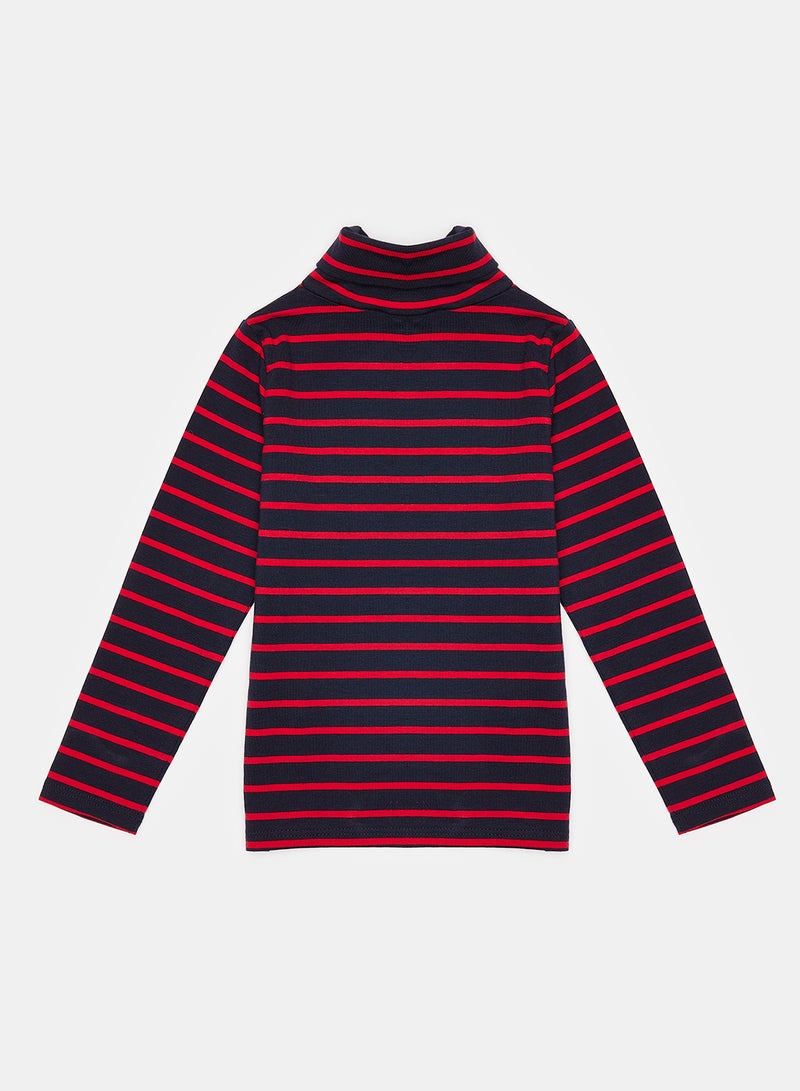 Okaidi Red T-Shirt for Boys - Image 2