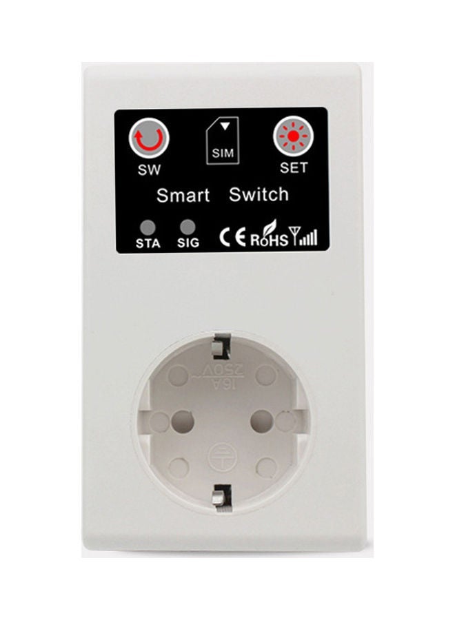 NIBEMINENT GSM Intelligent Power Socket White - Image 1