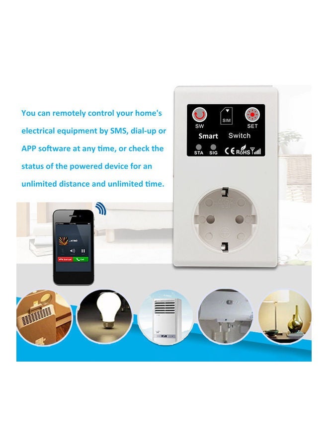 NIBEMINENT GSM Intelligent Power Socket White - Image 5