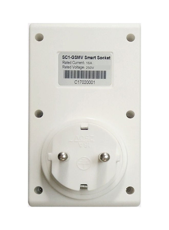 NIBEMINENT GSM Intelligent Power Socket White - Image 2