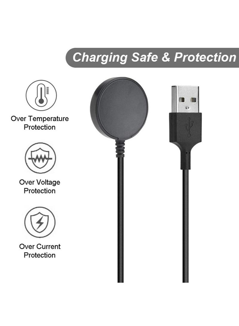 IINE Samsung Galaxy Watch Charger Cable Replacement for Watch 6 Classic 5 Pro 4 3 Active 2 1 Smartwatch Charging Cord Compatible with Galaxy Watch 3 4 5 6 for Daily Use and Travel - Image 5