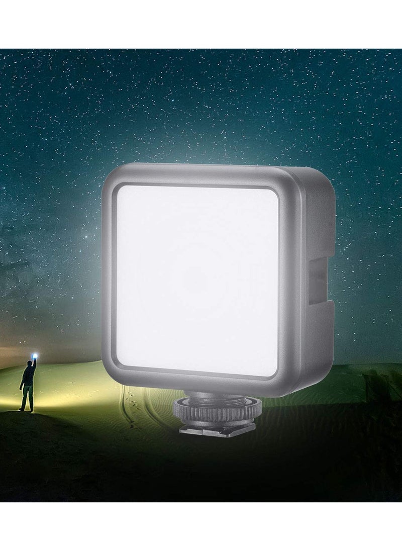 Ulanzi ULANZI VL49 2000mAh LED Video Light w 3 Cold Shoe, Rechargeable Soft Light Panel, Portable Photography Lighting for DJI OSMO Sony DSLR Canon Camera GoPro Vlogging  - Image 2
